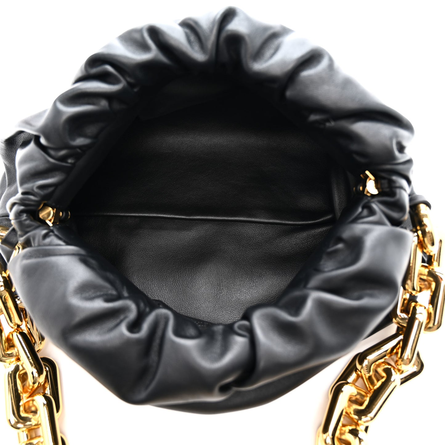Calfskin The Pouch Chain Black