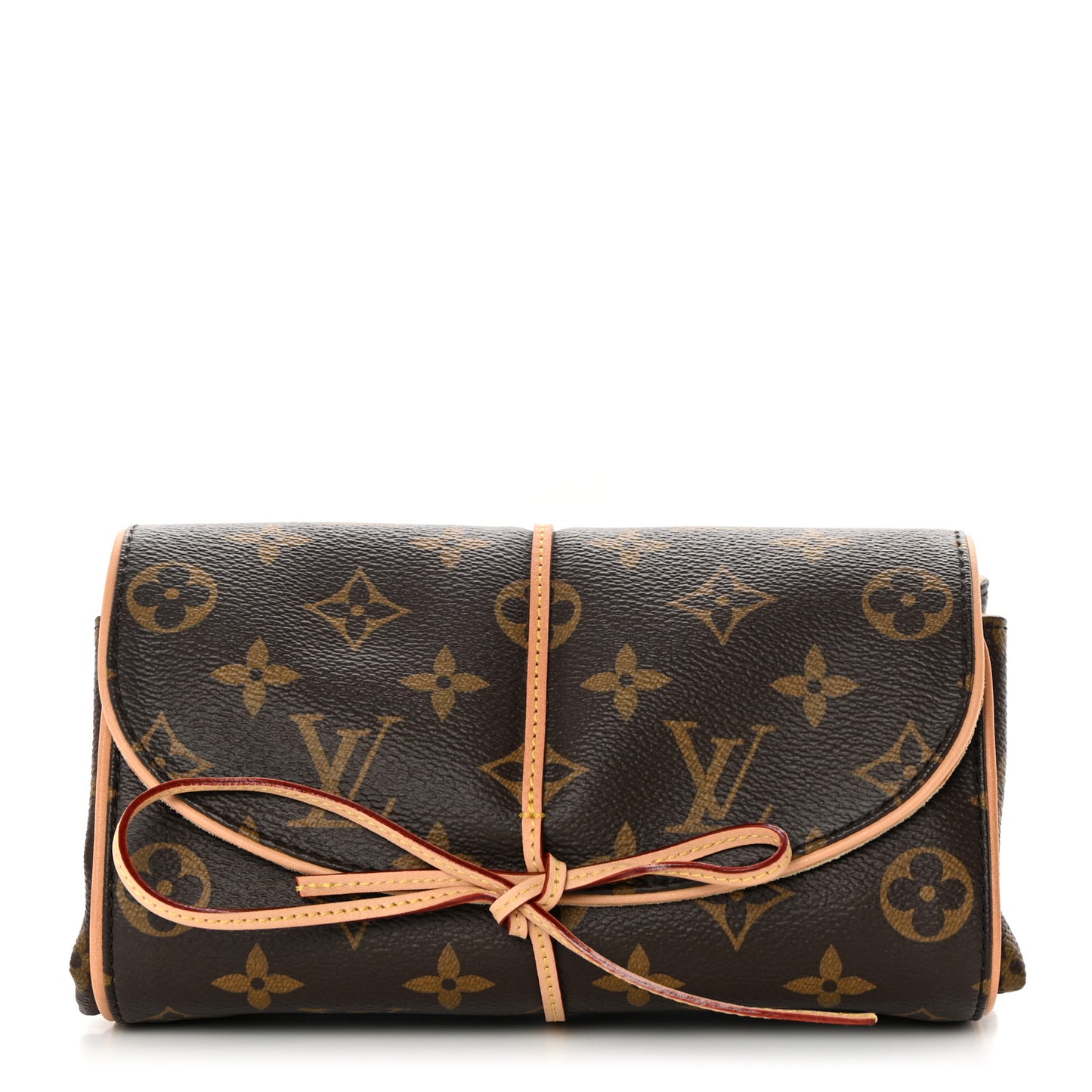 Monogram Jewelry Roll Pouch