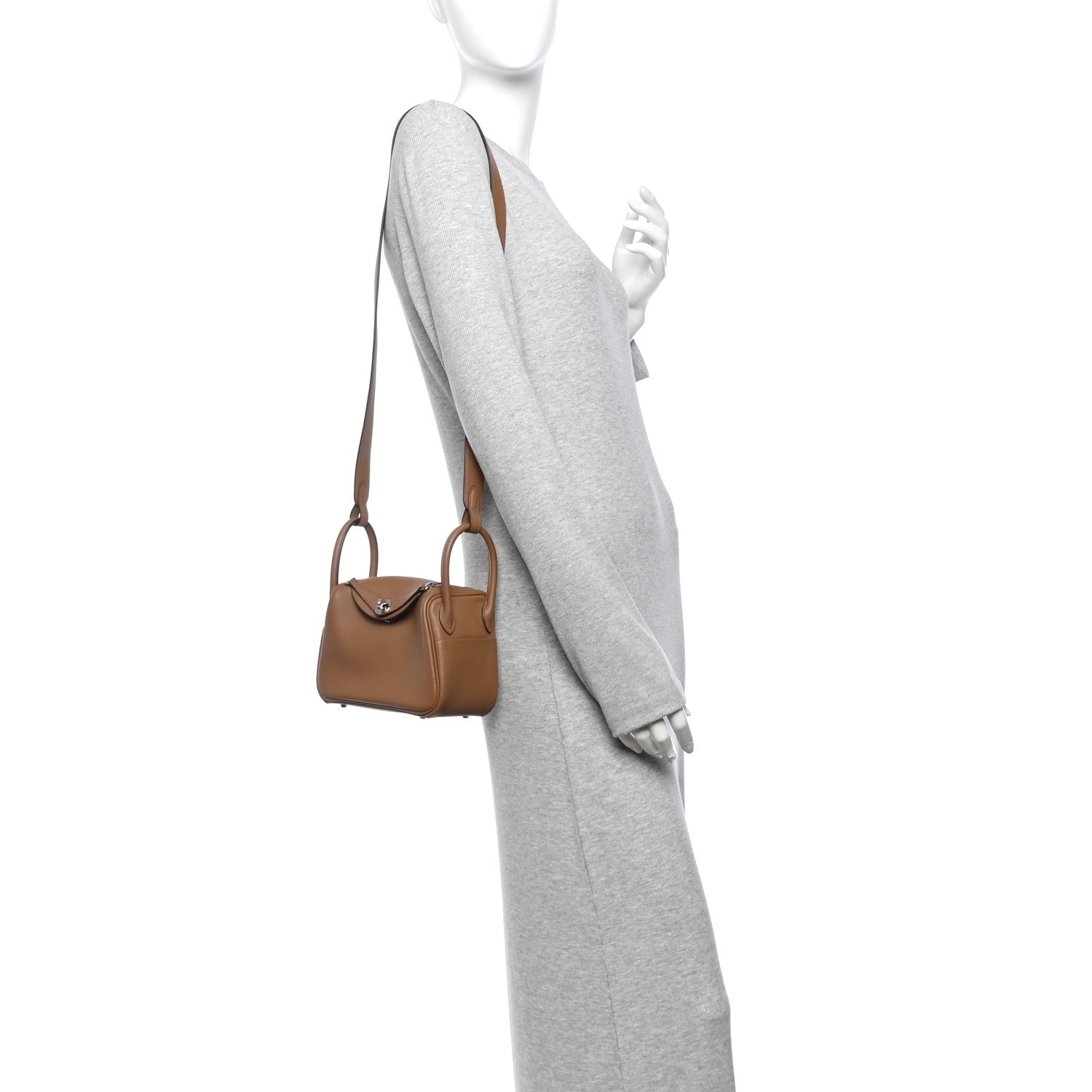 Hermes Swift Mini Lindy 20 Alezan Biscuit 2 of 12
