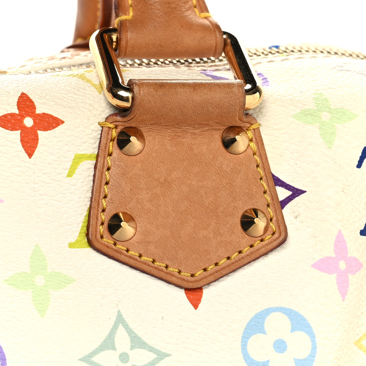 Louis Vuitton Monogram Multicolor Speedy 30 White 13 of 16