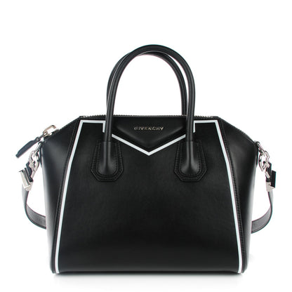 Givenchy Calfskin Small Contrasted Frame Antigona Black 1 of 7