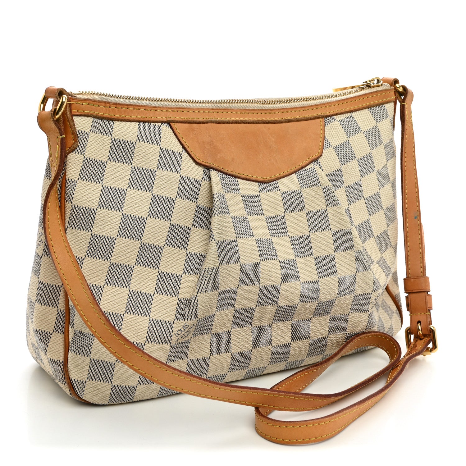 Louis Vuitton Damier Azur Siracusa PM 3 of 14