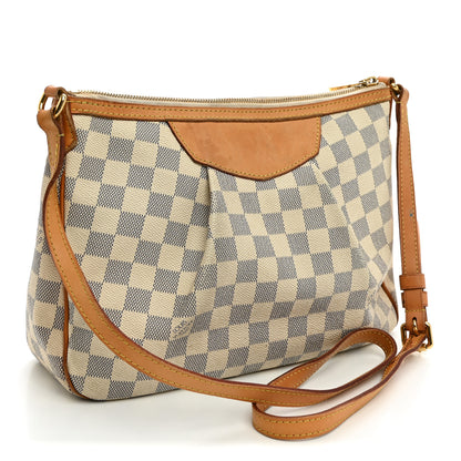 Louis Vuitton Damier Azur Siracusa PM 3 of 14