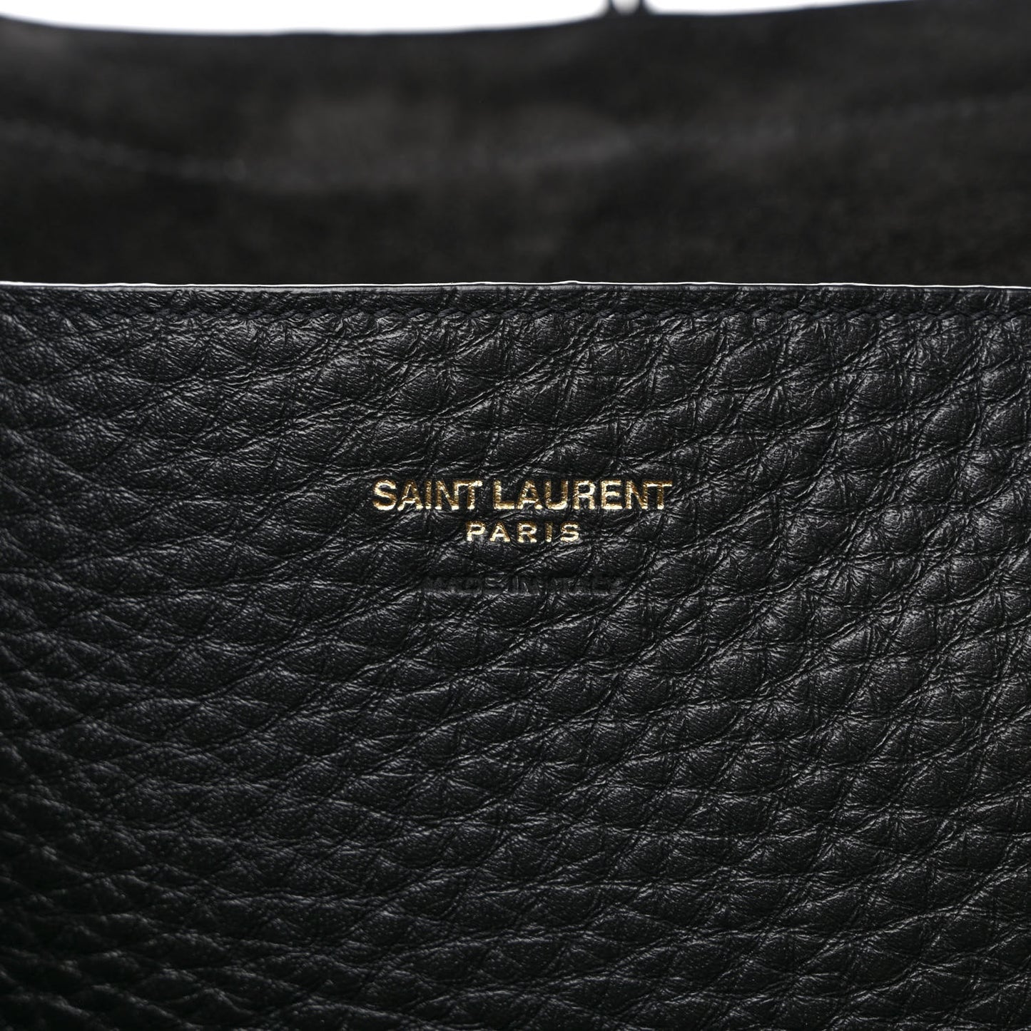 Grained Calfskin Patti Tote Black