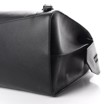 Balenciaga Grained Calfskin Neo Classic Black Hardware Large Top Handle Bag Black 7 of 10