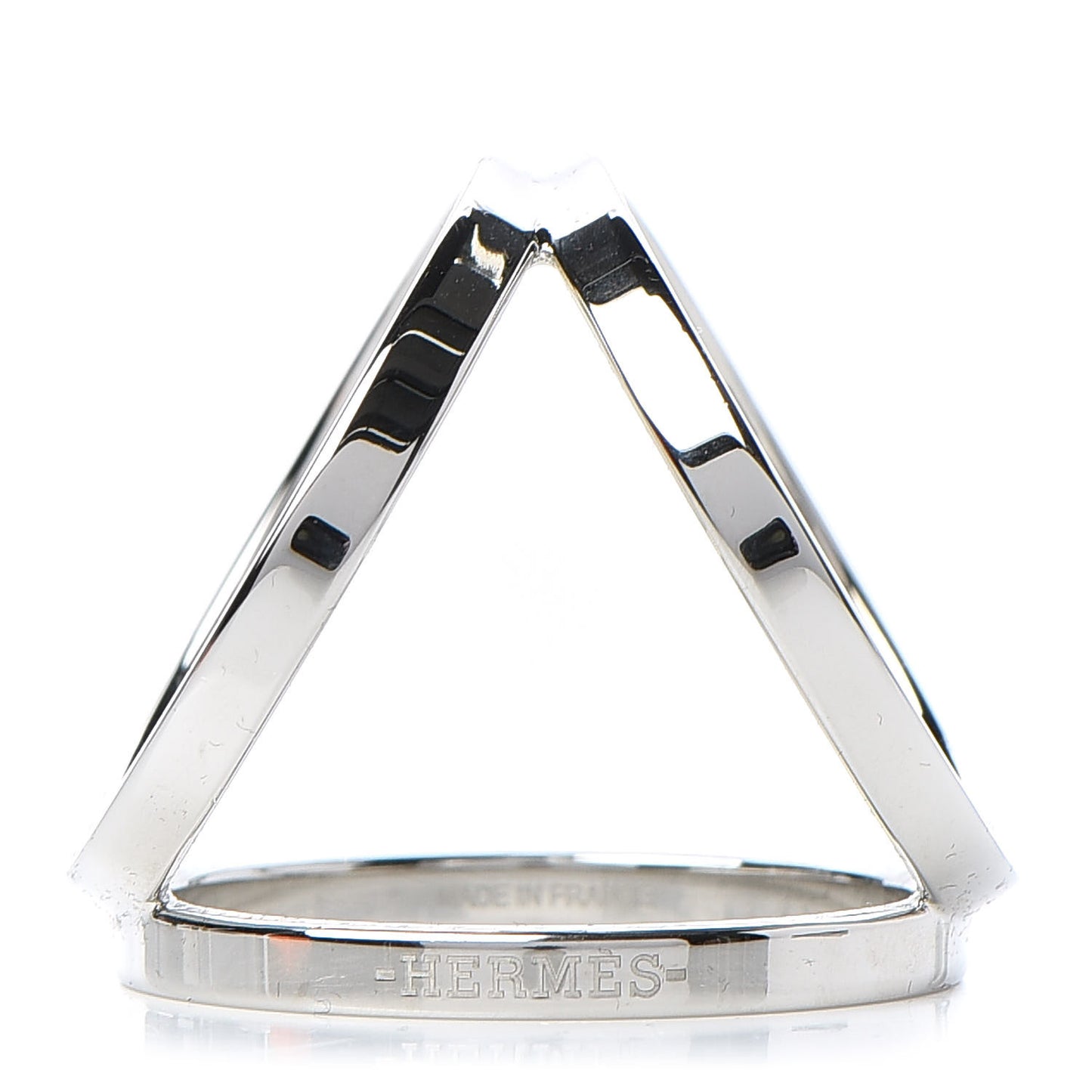 Palladium Trio Scarf Ring