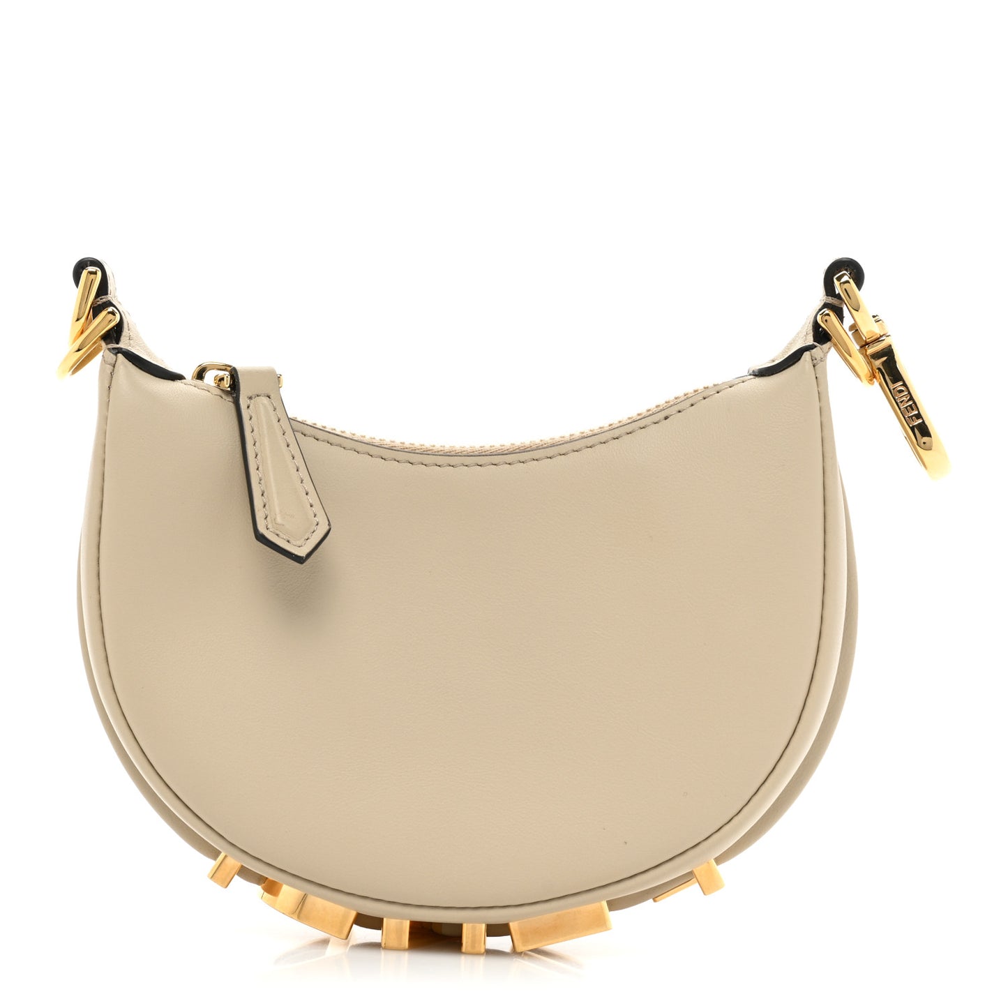Vitello Grace New Matte Nano Fendigraphy Hobo Charm Nuvola