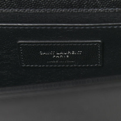 Saint Laurent Grain De Poudre Medium Classic Monogram Kate Tassel Satchel Black 5 of 8