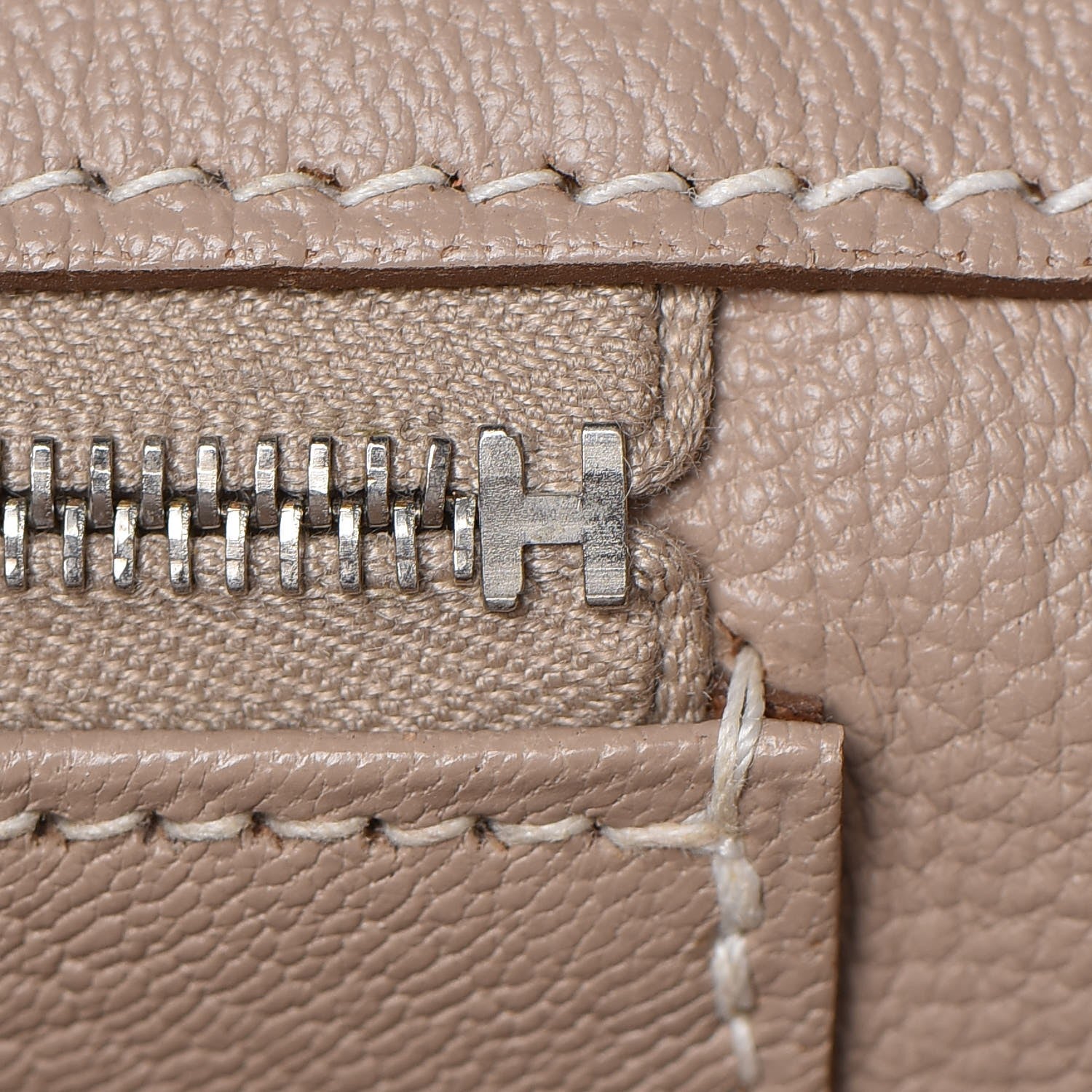 Hermes Taurillon Clemence Birkin 35 Argile 10 of 33