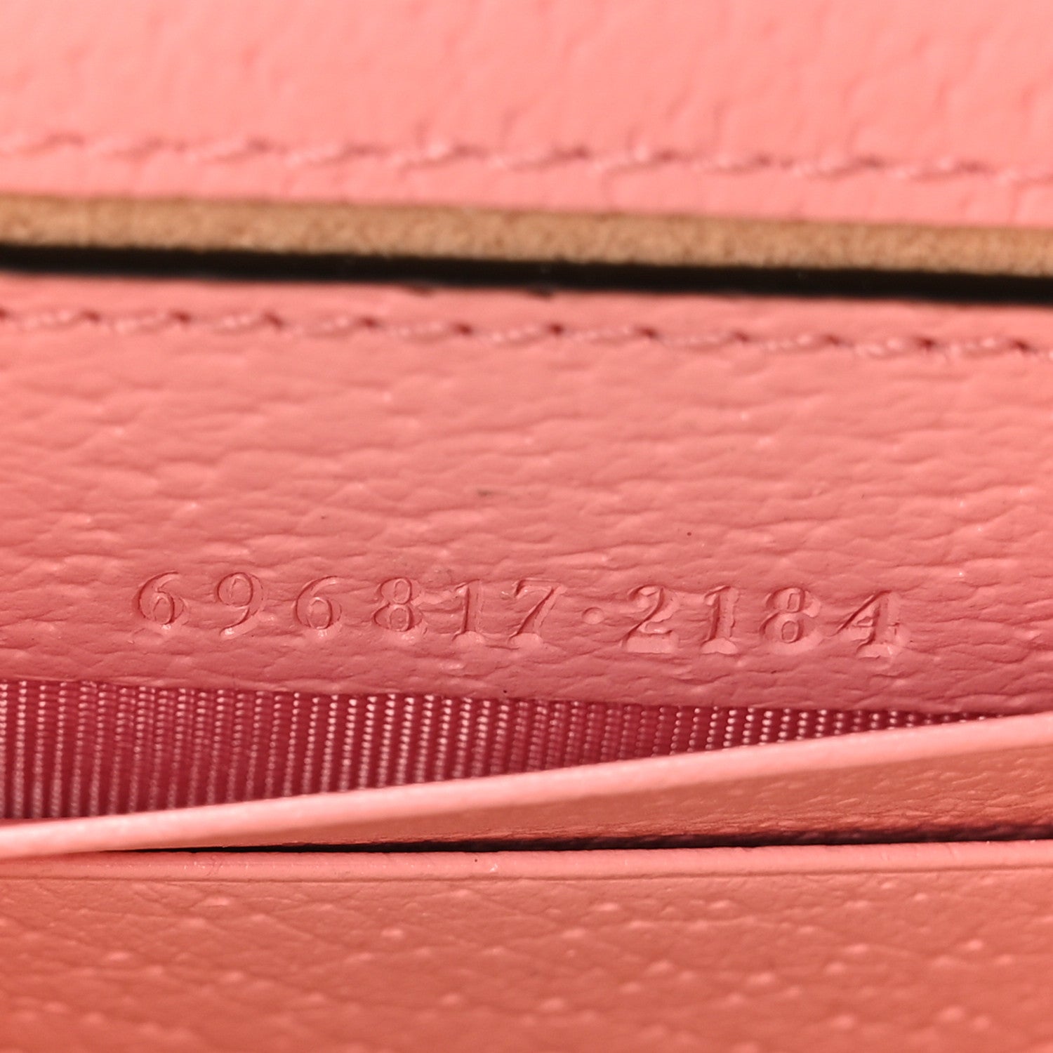 Gucci Textured Dollar Calfskin Mini Diana Chain Bag Wild Rose 6 of 10