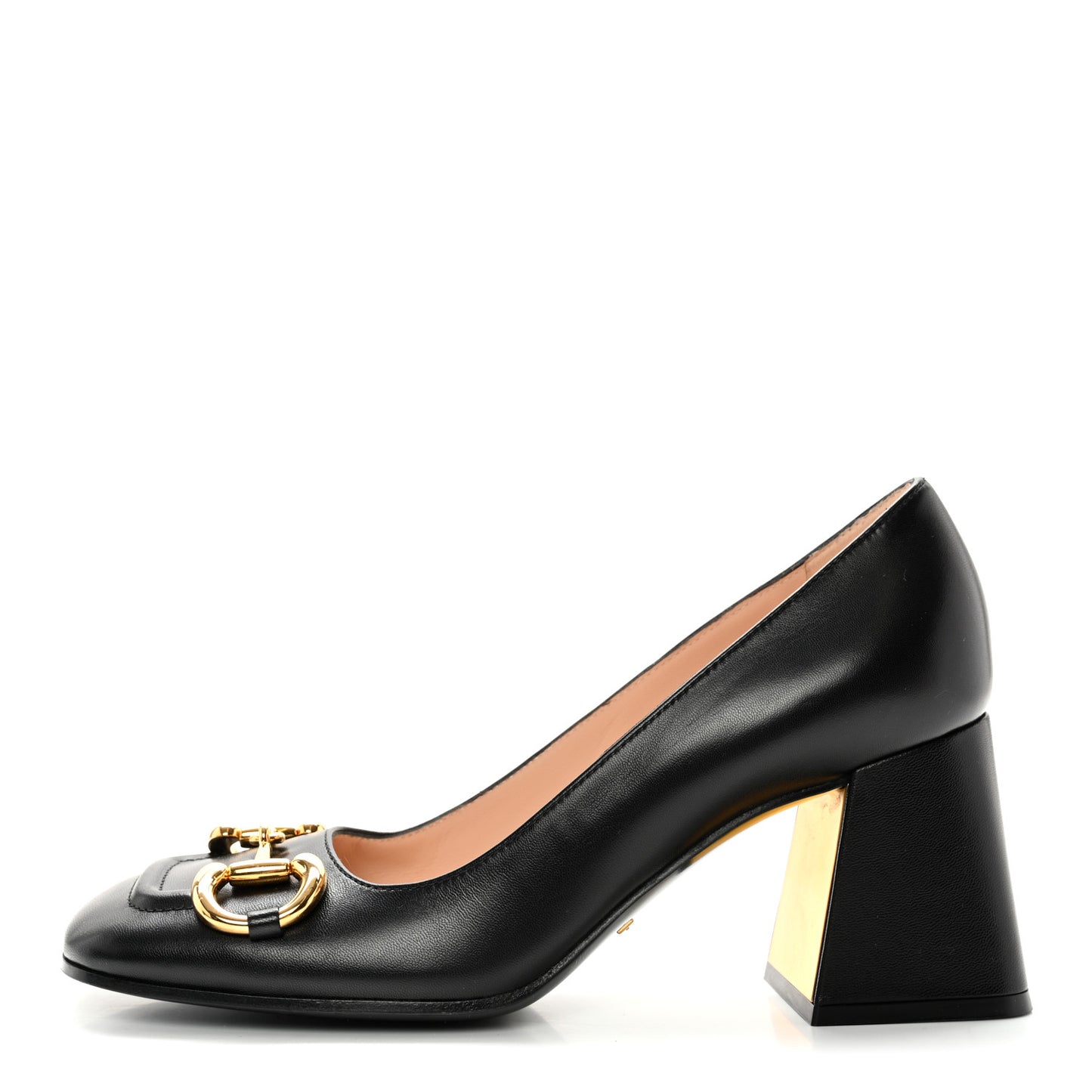 Malaga Kid Horsebit 75mm Pumps 38 Black