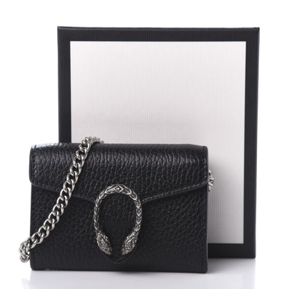 Gucci Calfskin Dionysus Coin Purse Black 10 of 10