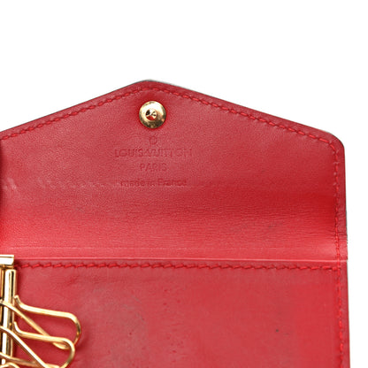 Louis Vuitton Vernis Multicles 4 Key Holder Cherry 6 of 11
