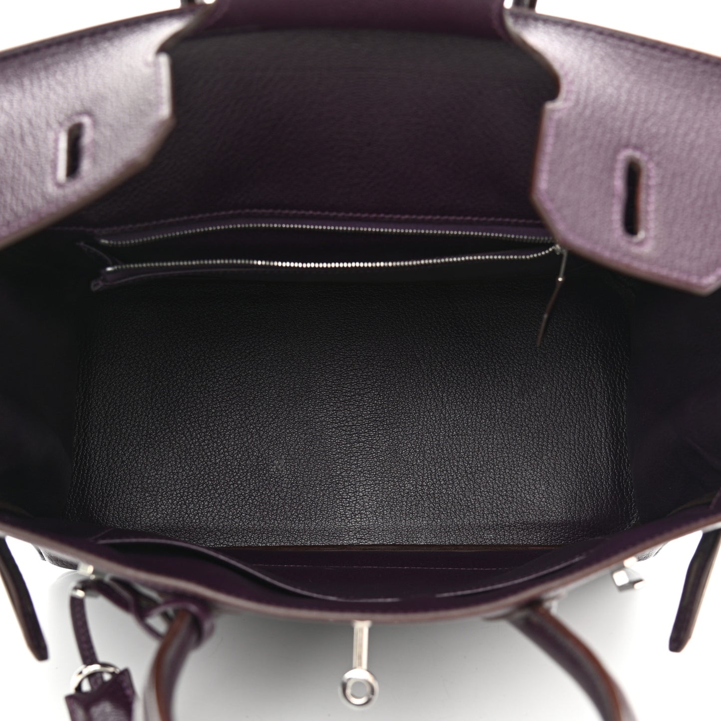 Chevre Mysore Birkin 30 Raisin