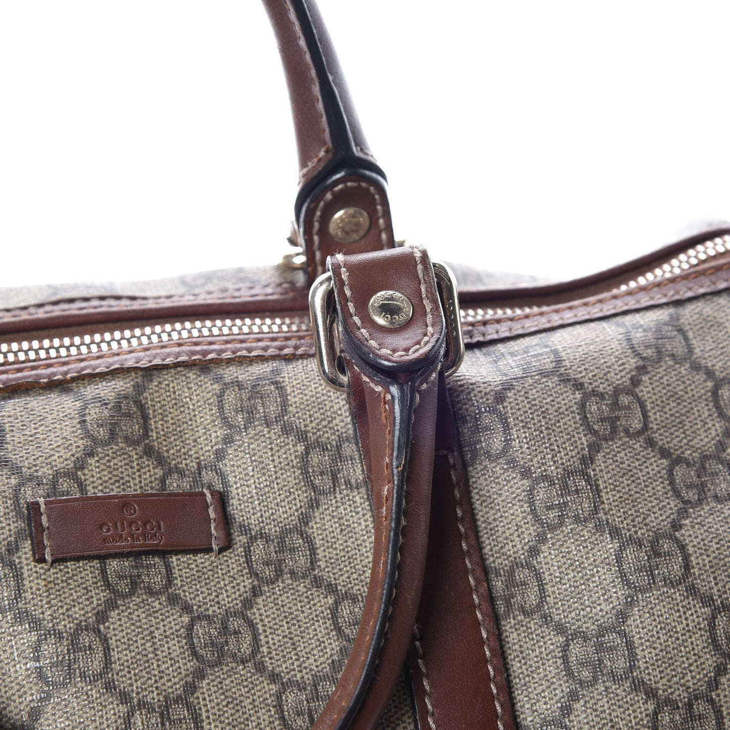 GG Plus Monogram Medium Joy Boston Brown
