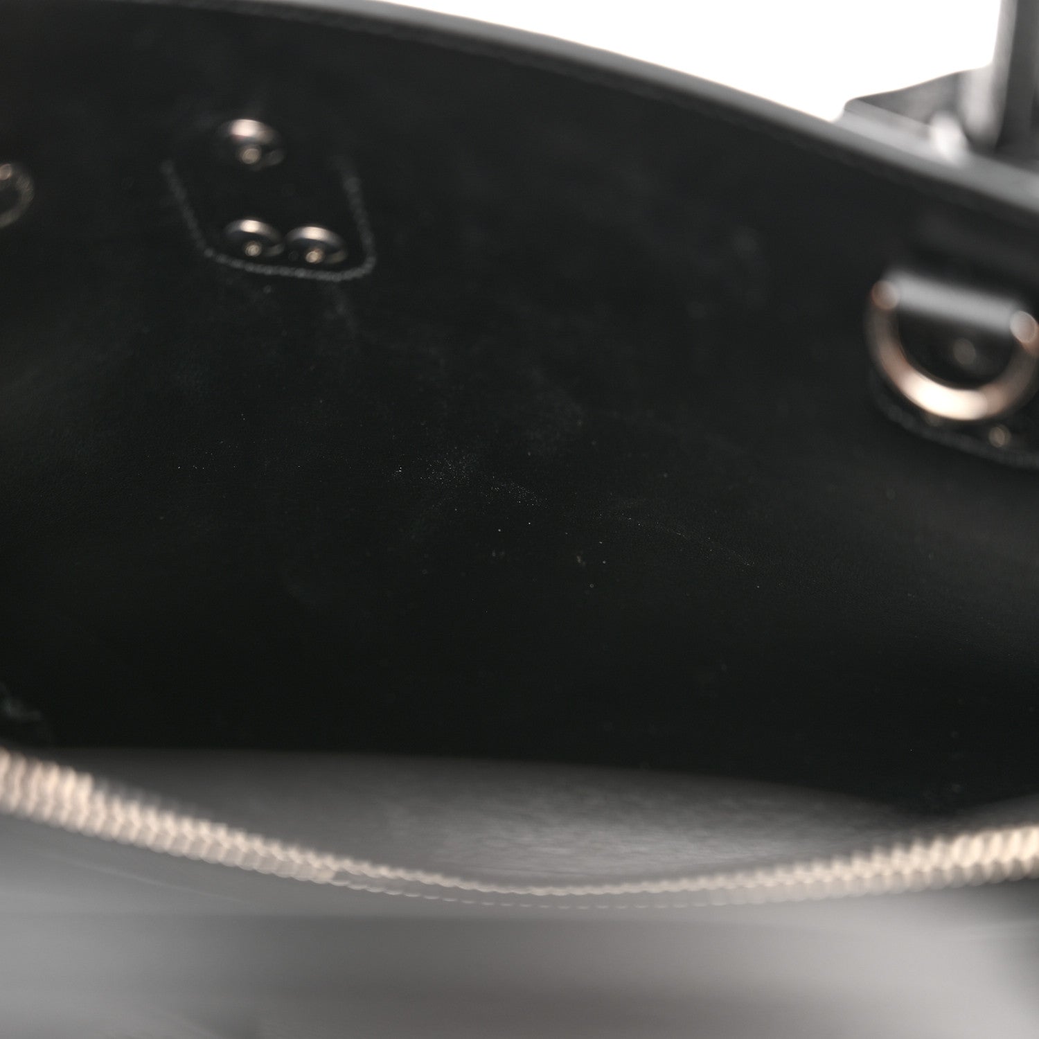 Saint Laurent Grained Calfskin Baby Sac De Jour Black 11 of 12