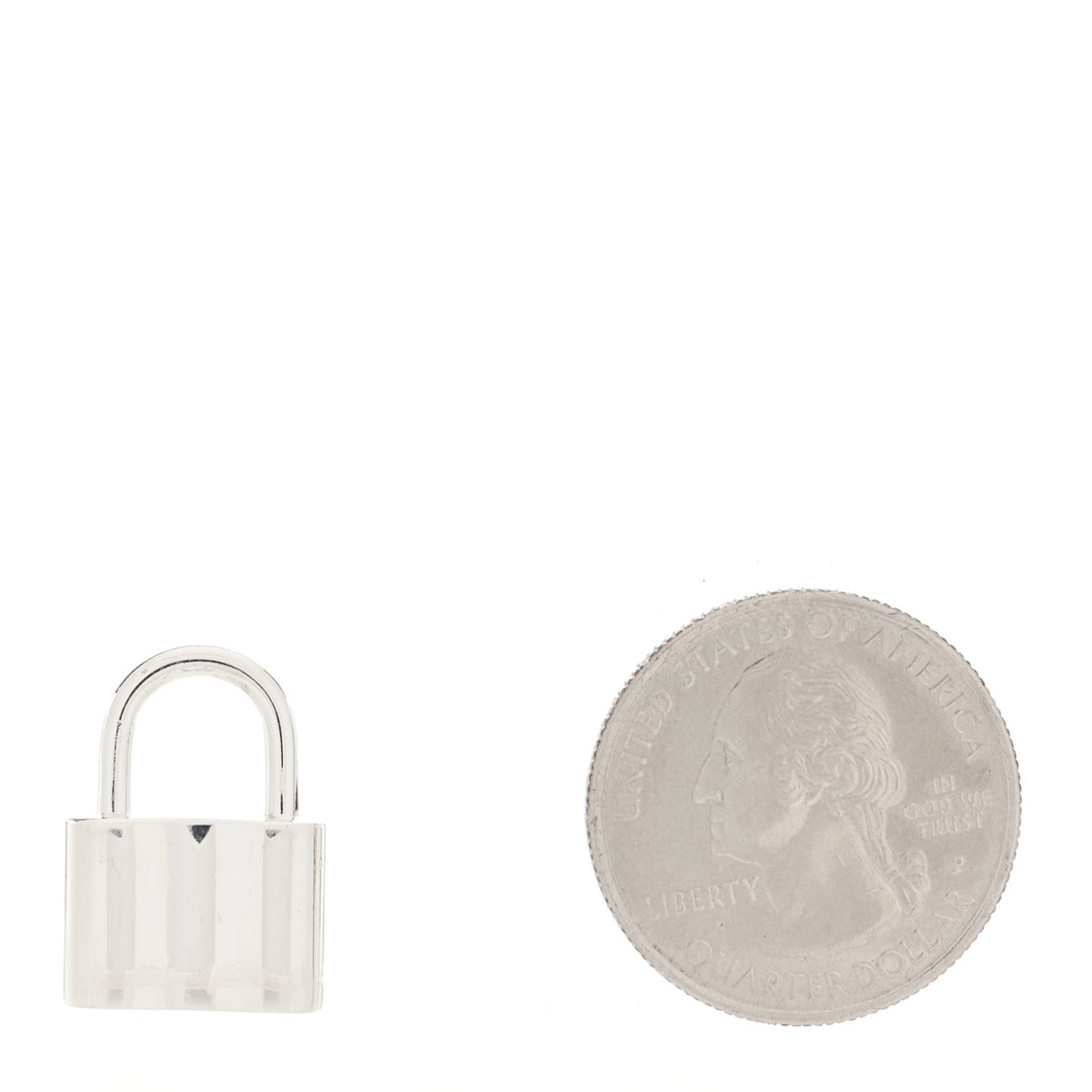 Sterling Silver 1837 Lock Charm