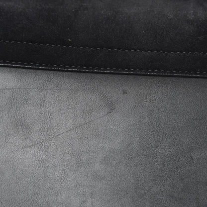 Chloe Suede Calfskin Medium Faye Shoulder Bag Black 16 of 20