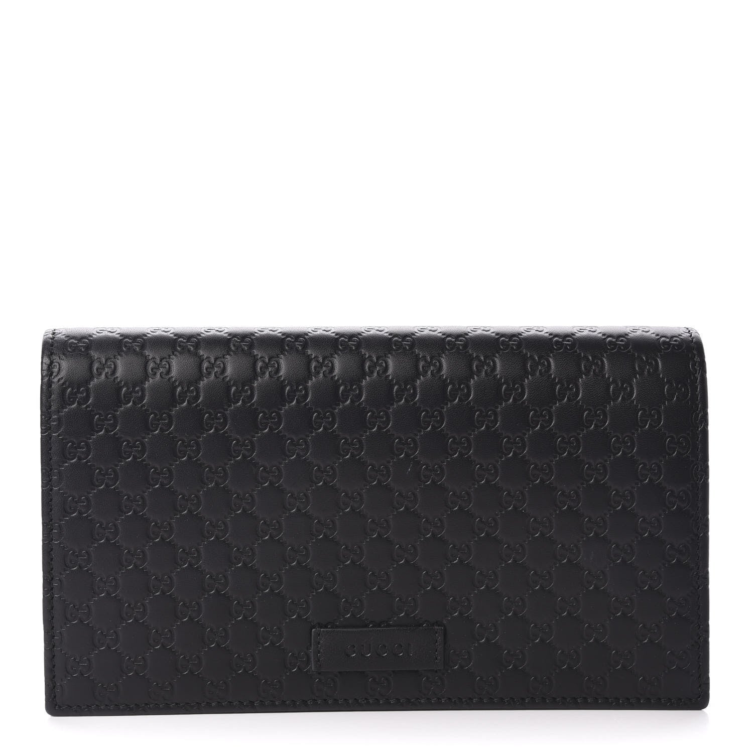 Gucci Microguccissima Crossbody Wallet Black 1 of 9