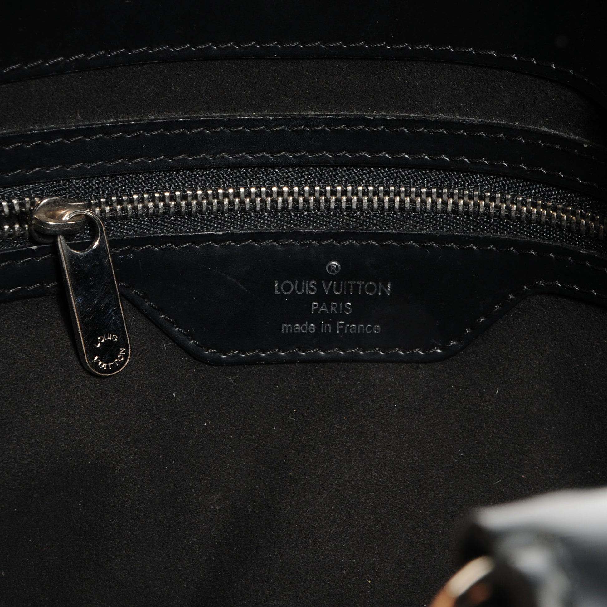 Louis Vuitton Epi Mirabeau GM Black 6 of 7