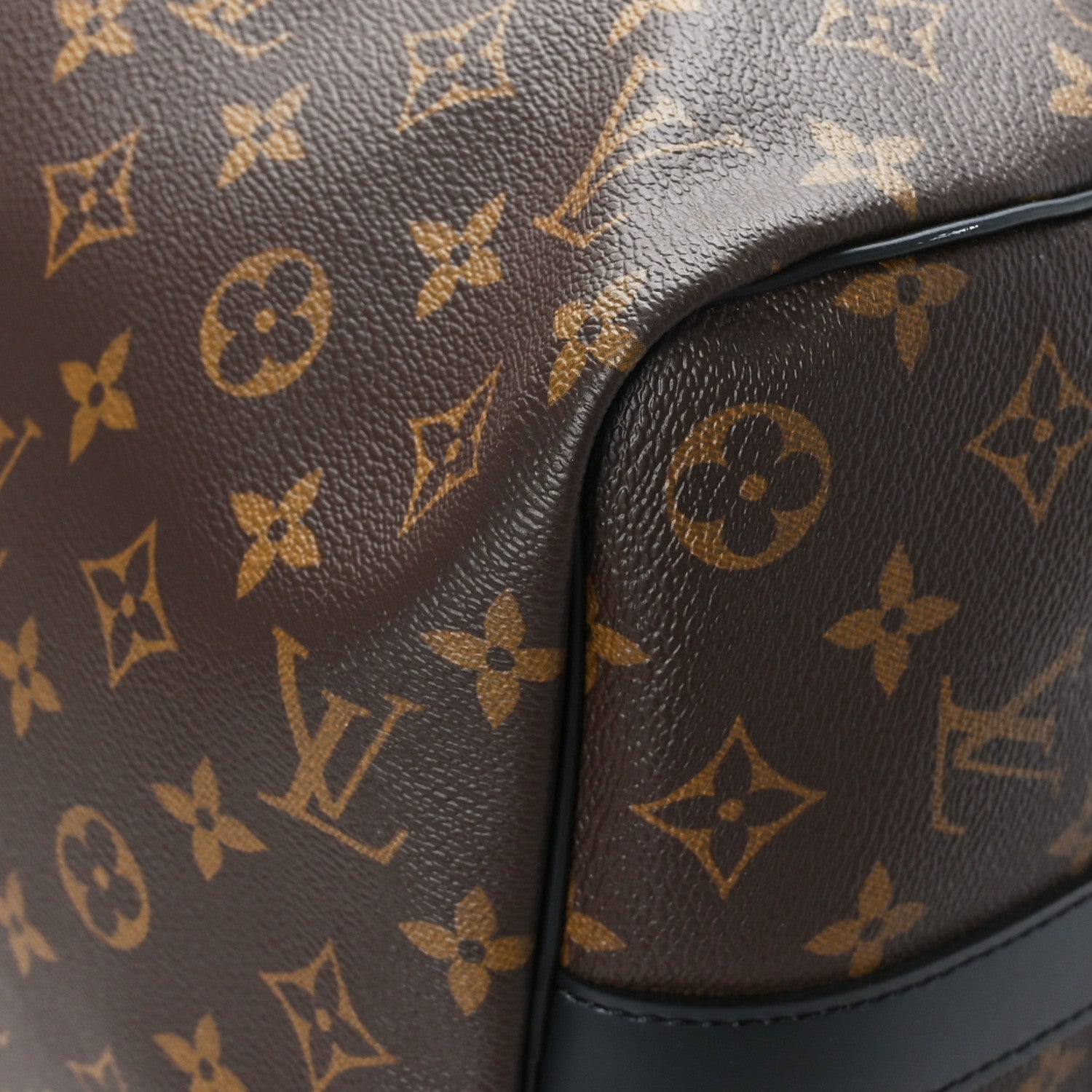 Louis Vuitton Monogram Macassar Keepall Bandouliere 45 7 of 9