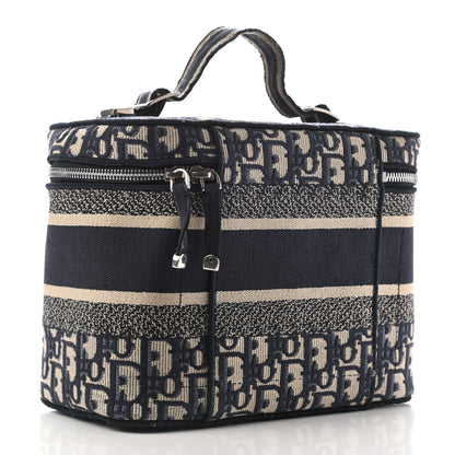 Christian Dior Oblique Diortravel Vanity Case Blue 3 of 6