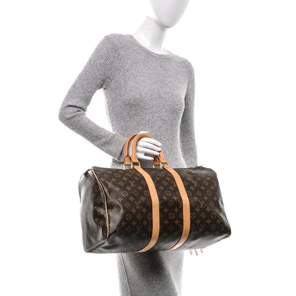 Louis Vuitton Monogram Keepall 45 2 of 7