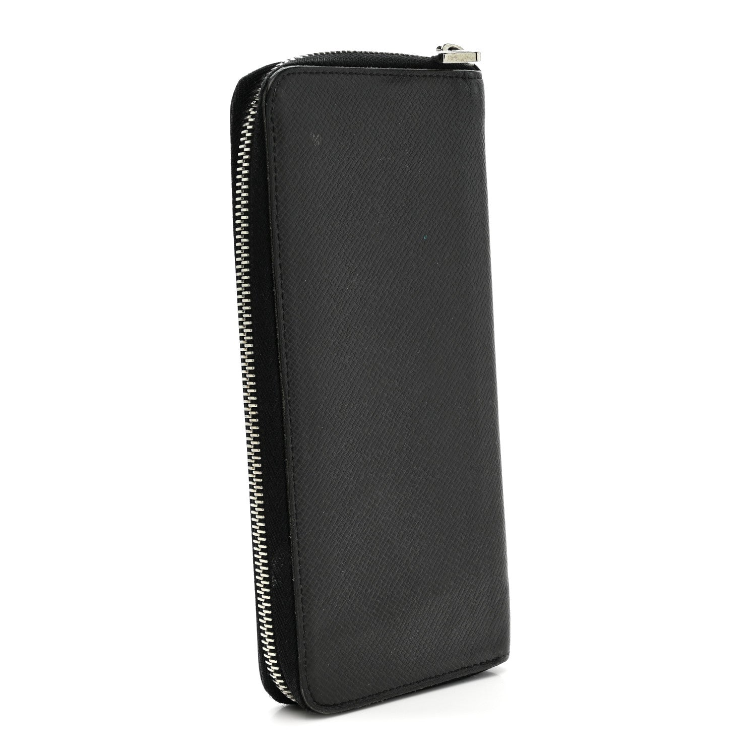 Louis Vuitton Taiga Vertical Zippy Wallet Black 3 of 9