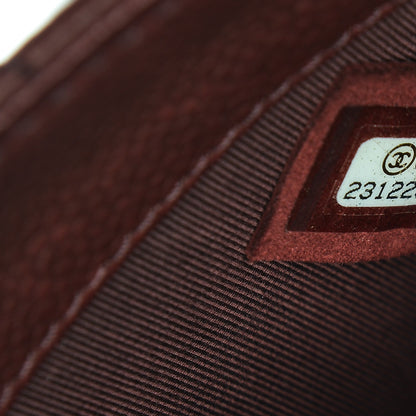 Chanel Caviar Quilted Small Rock In Rome Flap Burgundy 7 of 8