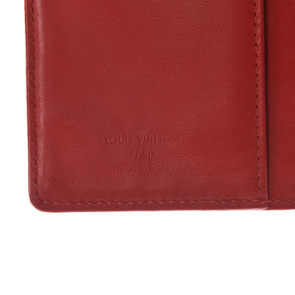 Louis Vuitton Vernis Small Ring Agenda Cover Red 6 of 14