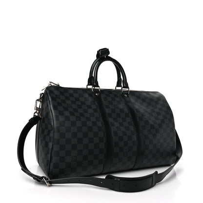 Louis Vuitton Damier Graphite Keepall Bandouliere 45 2 of 7