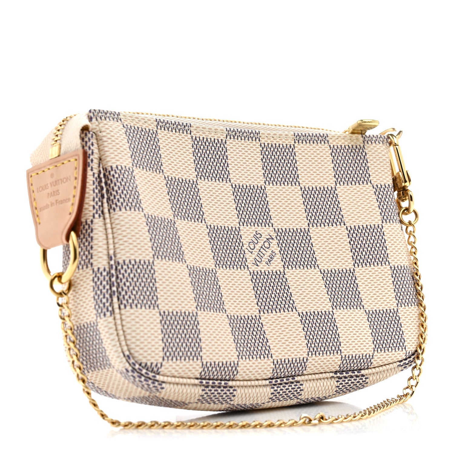 Louis Vuitton Damier Azur Mini Pochette Accessories 3 of 7