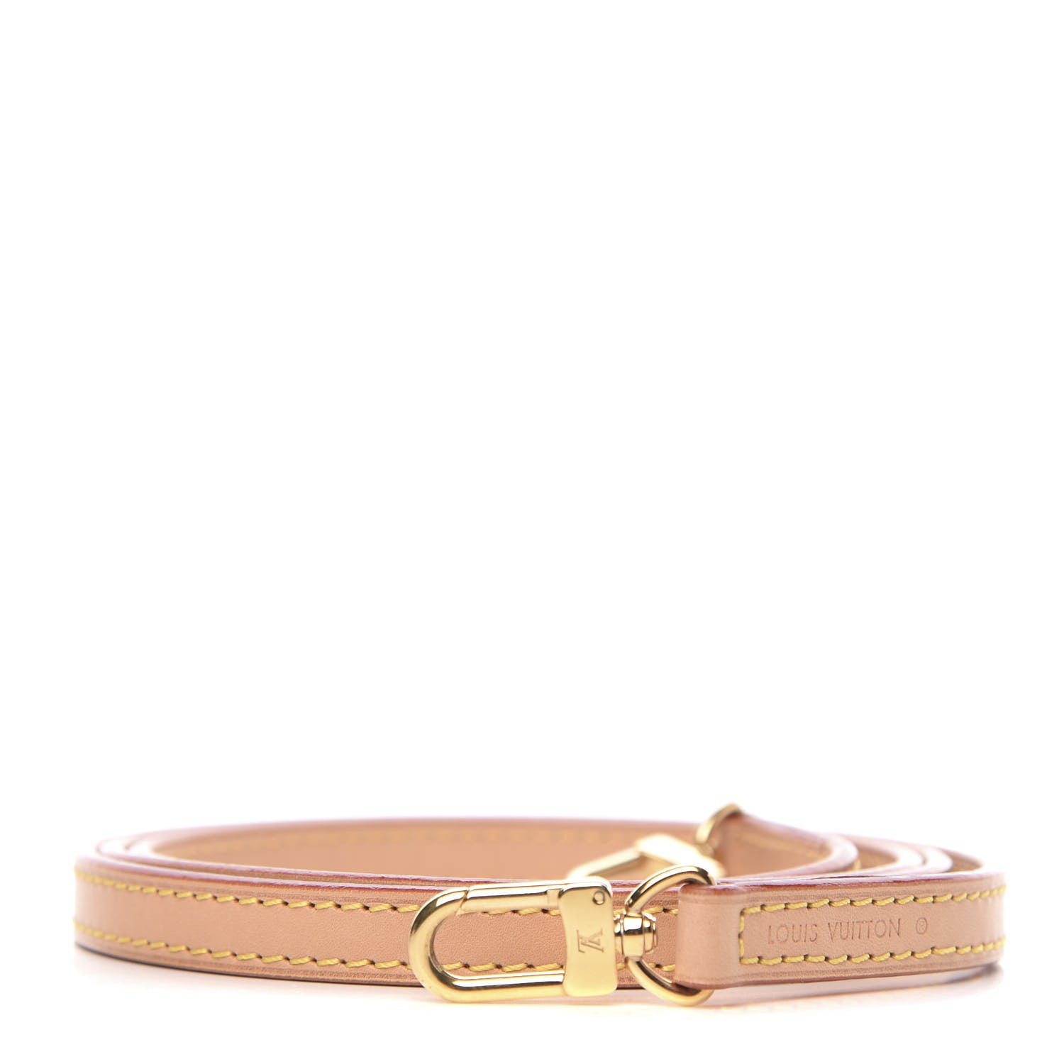 Louis Vuitton Vachetta 12mm Long Shoulder Strap VVN 1 of 4