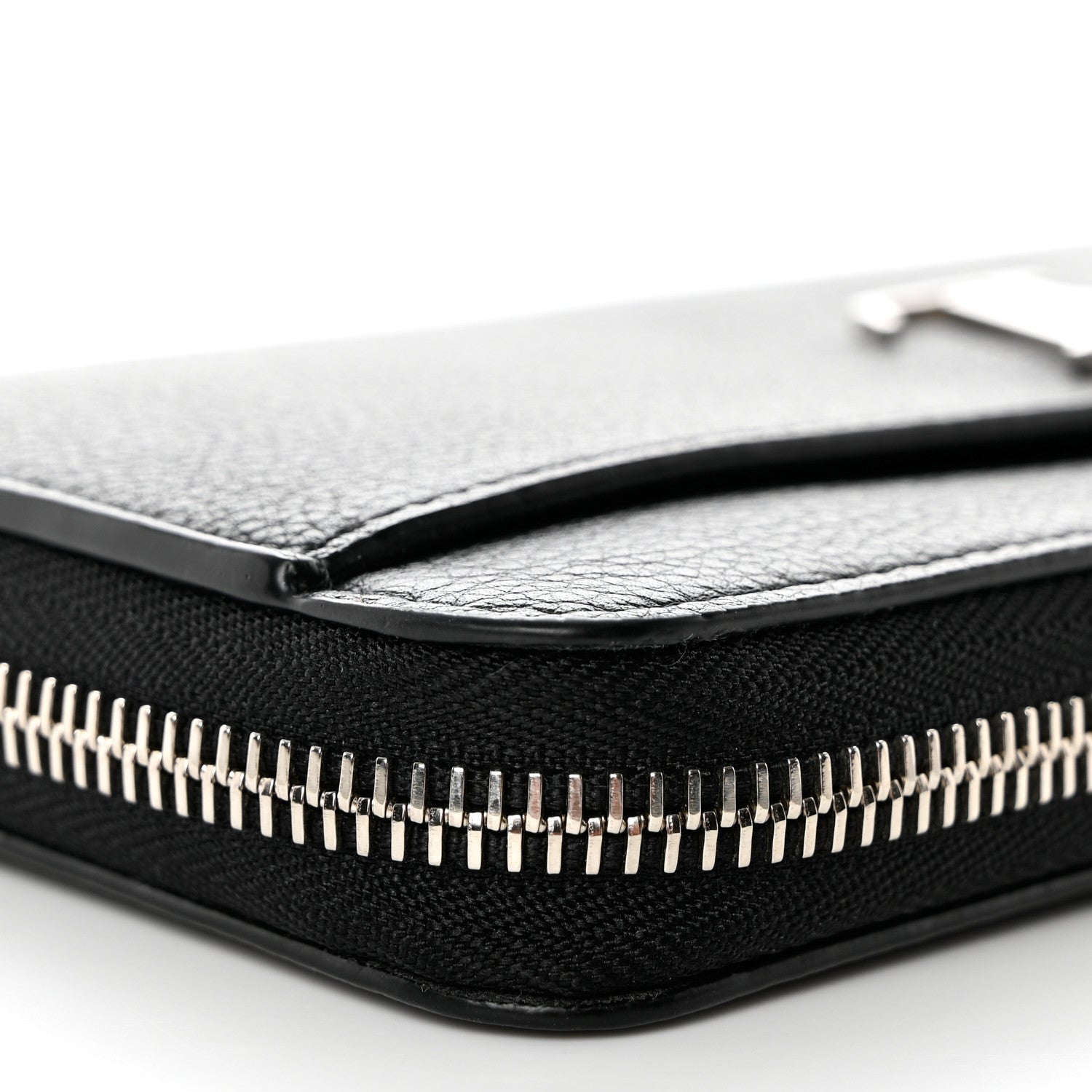 Louis Vuitton Calfskin Zippy Lockme Wallet Black 7 of 8