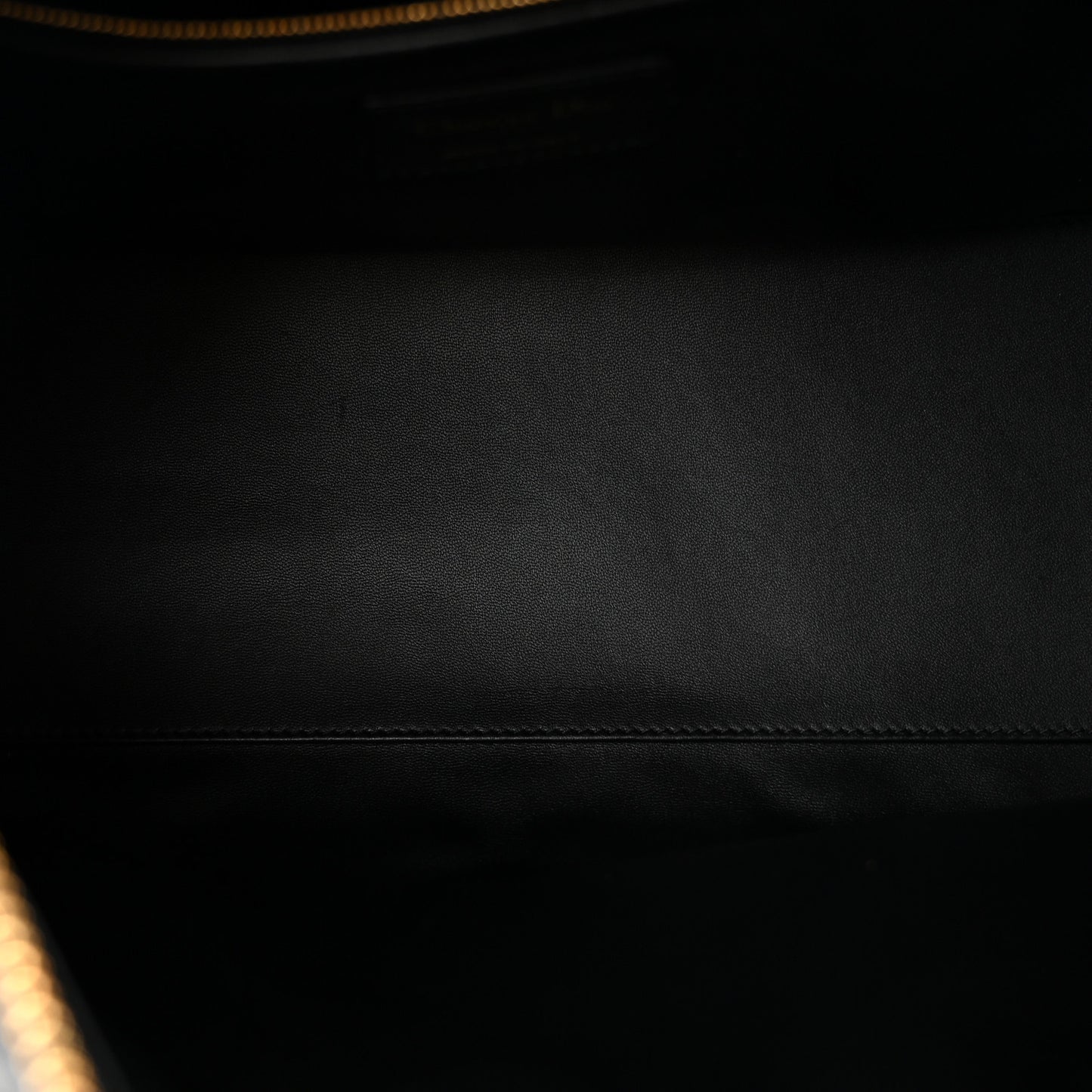 Lambskin Macrocannage Large D-Dream Bag Black