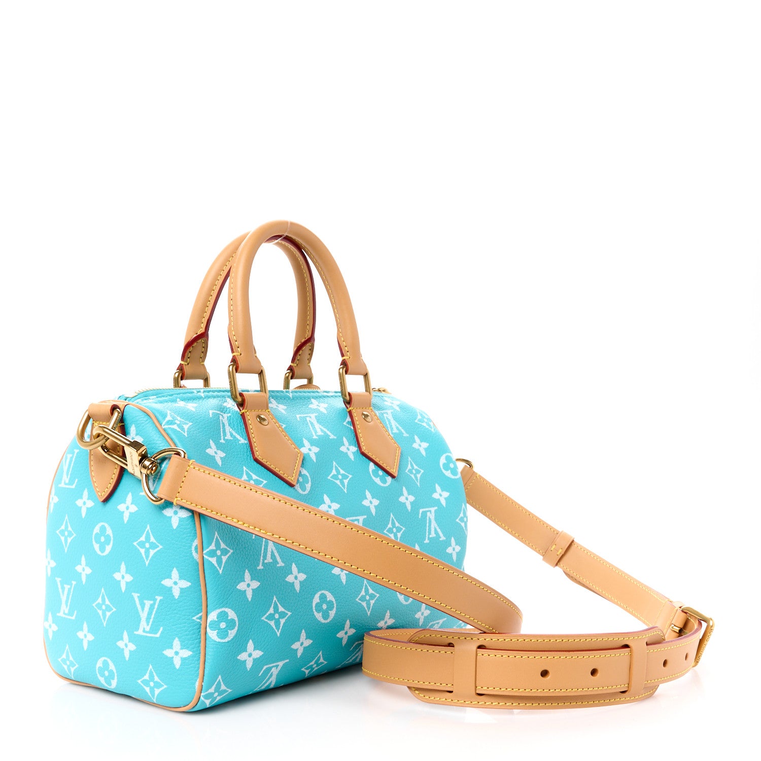 LOUIS VUITTON スピーディ25 ターコイズブルー P9 LOUIS VUITTON（ルイ・ヴィトン） スピーディ P9 バンドリエール 25