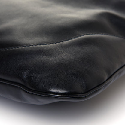 Gucci Calfskin Large Jackie O Bouvier Hobo Black 8 of 11