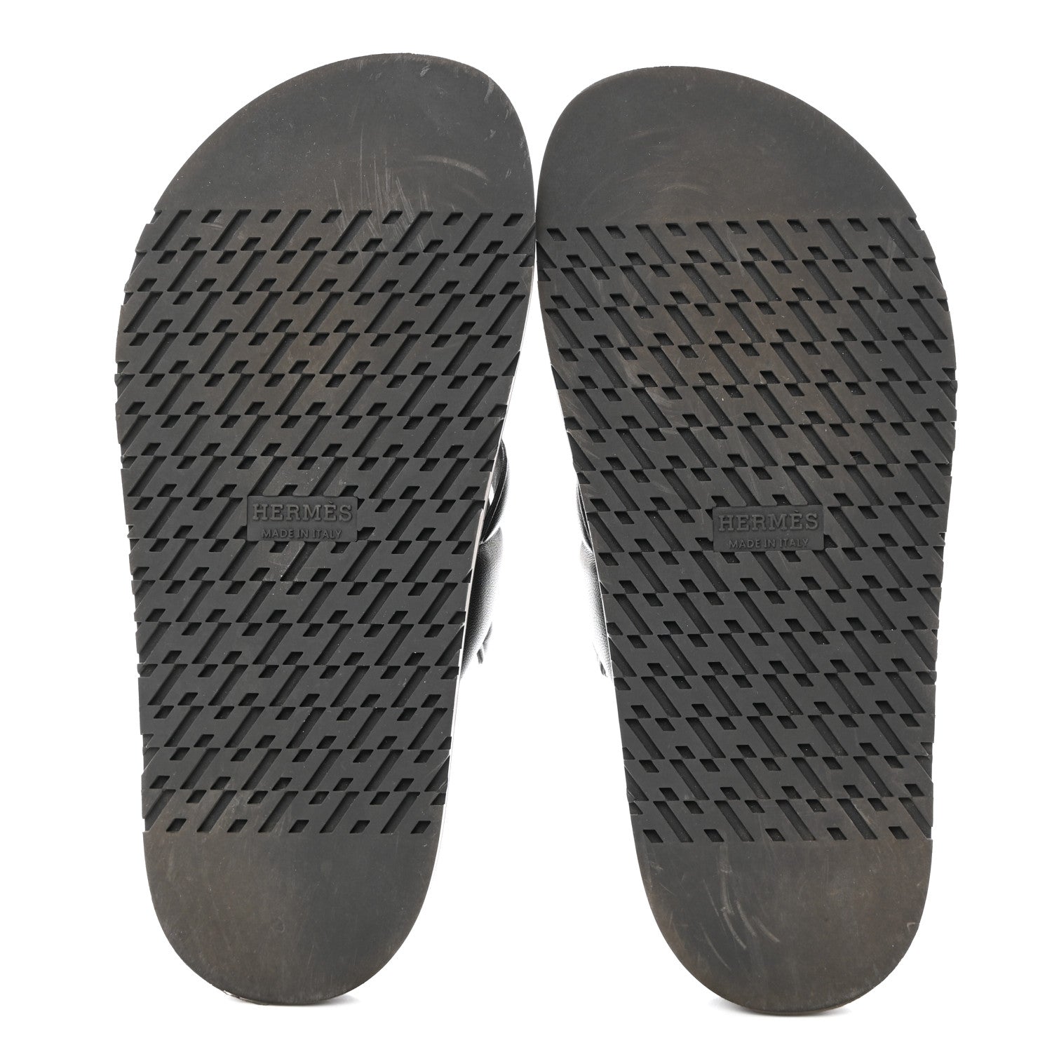 Hermes Nappa Extra Sandals 35 Black 5 of 9