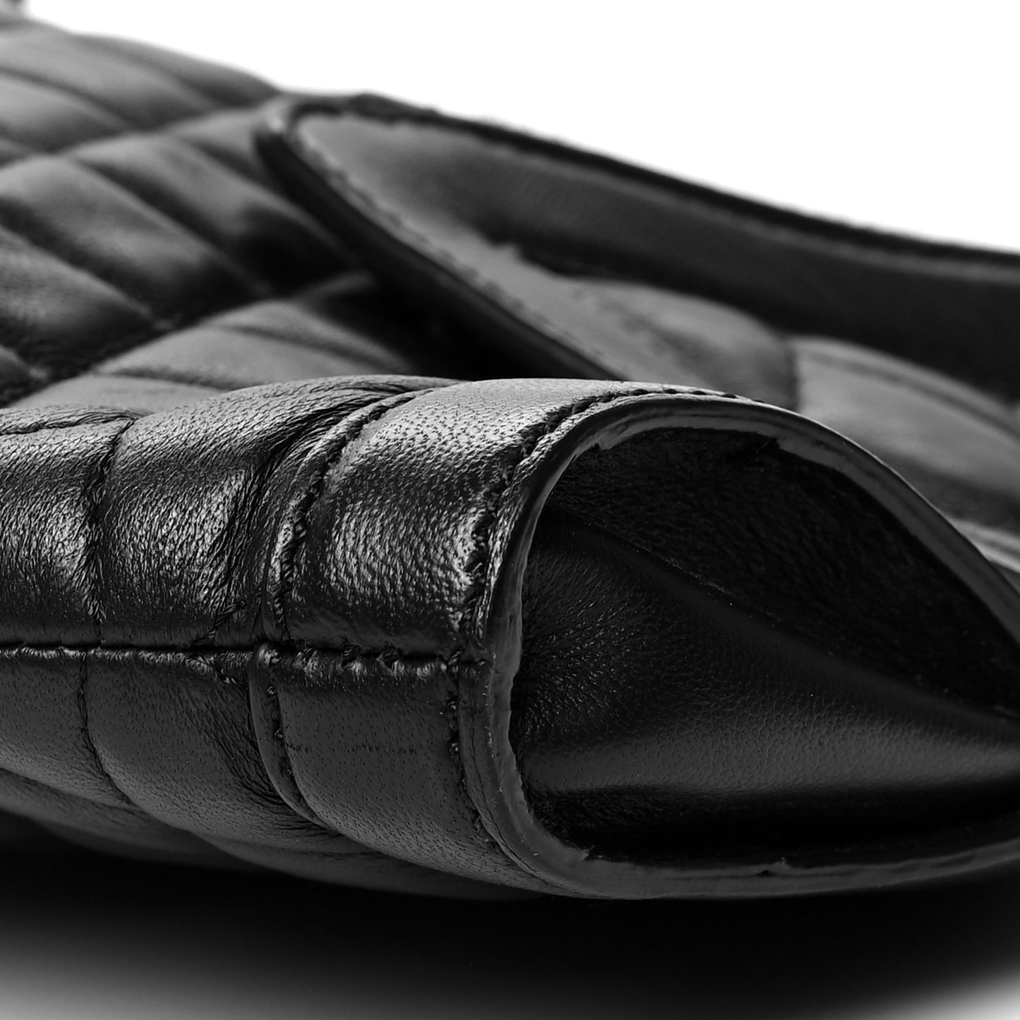 Lambskin Quilted De Manta Clutch