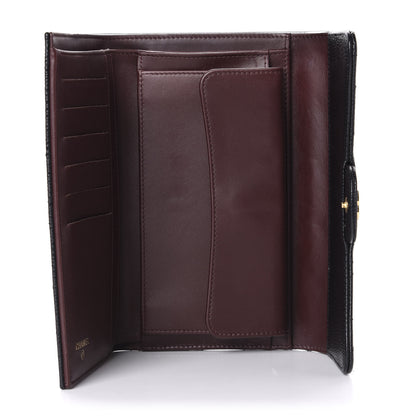 Chanel Caviar Quilted Large Flap Wallet Black 5 of 11