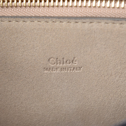 Chloe Smooth Calfskin Patchwork Medium Faye Shoulder Bag Light Tan 6 of 13