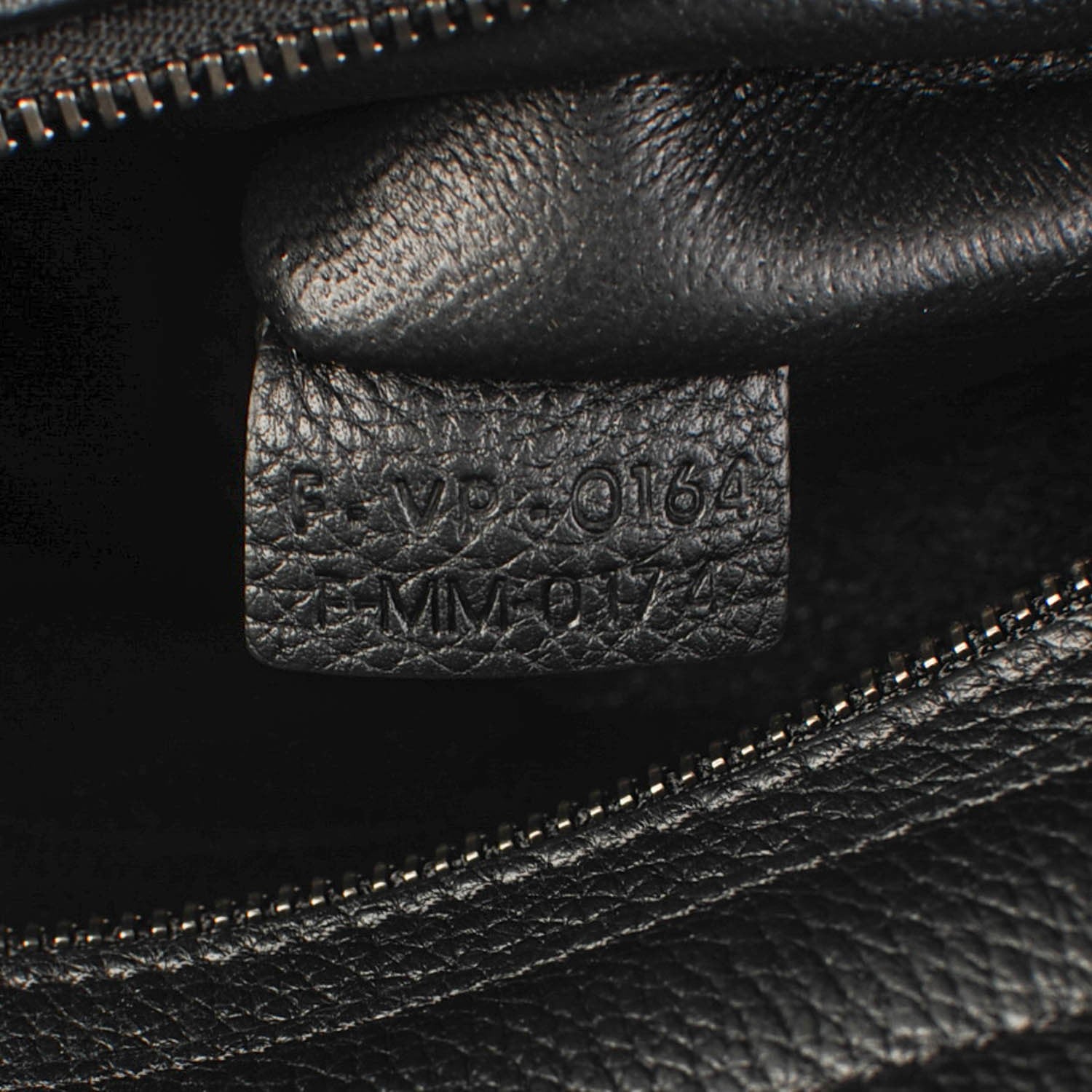 Celine Drummed Calfskin Suede Medium Trapeze Black 7 of 7