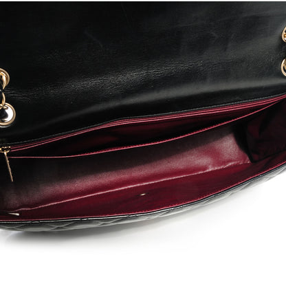 Chanel Lambskin Maxi Single Flap Black 6 of 9