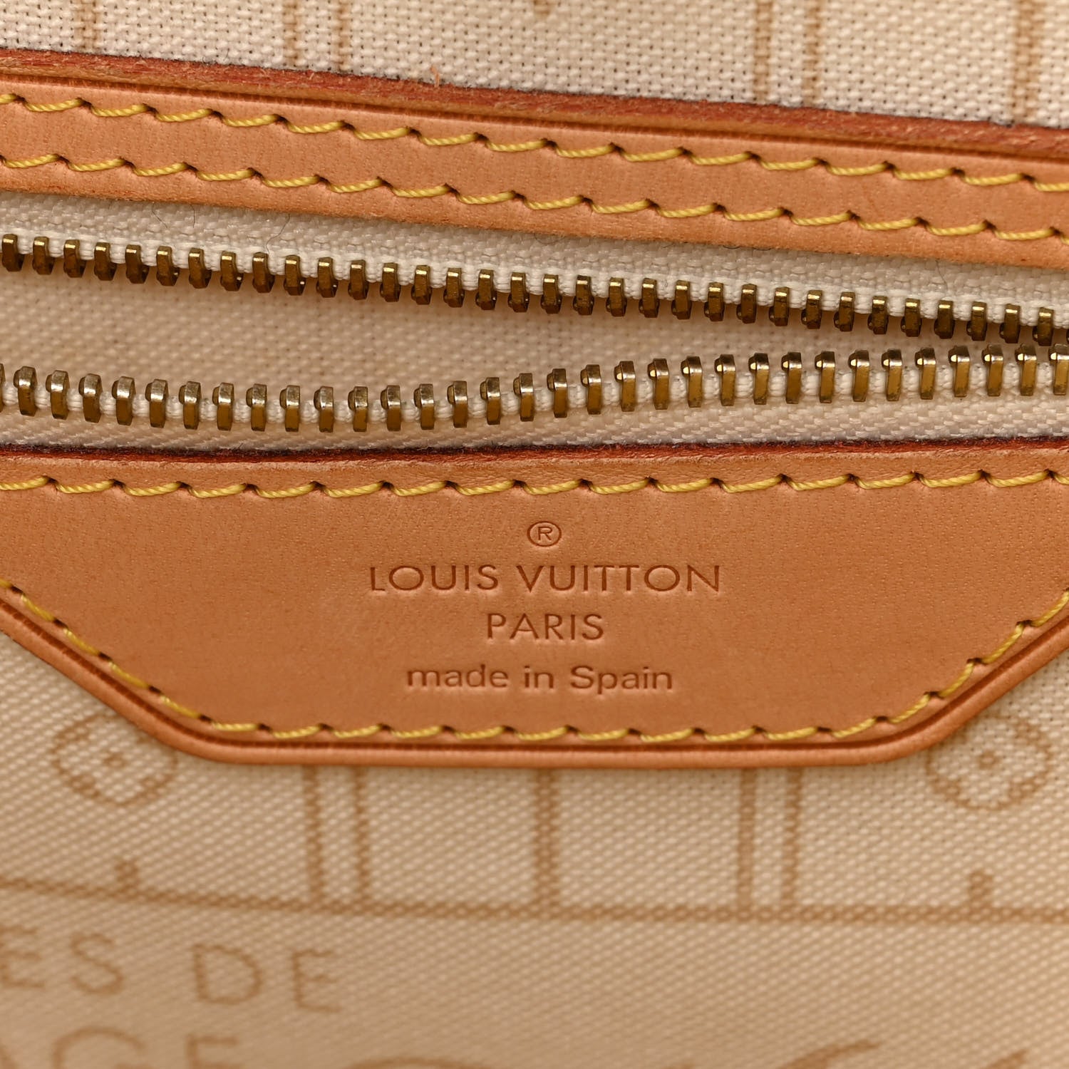 Louis Vuitton Damier Azur Neverfull MM 6 of 11