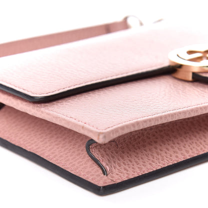 Gucci Dollar Calfskin Interlocking G Chain Wallet Soft Pink 5 of 9