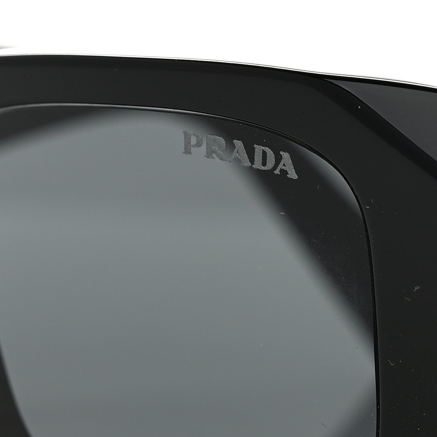Prada Acetate Symbole Sunglasses SPR 17W Black 7 of 8