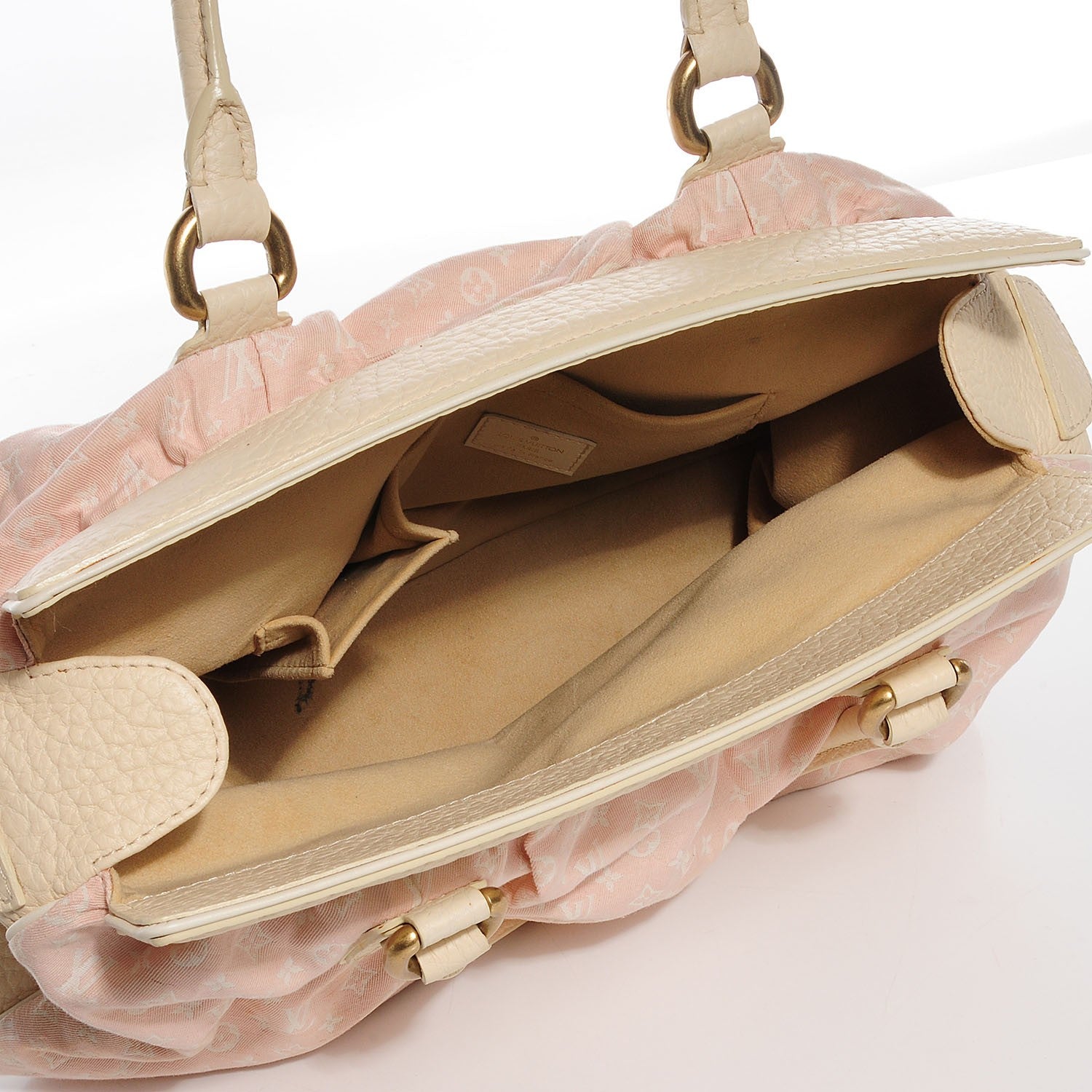 Louis Vuitton Mini Lin Trapeze GM Rose 5 of 8