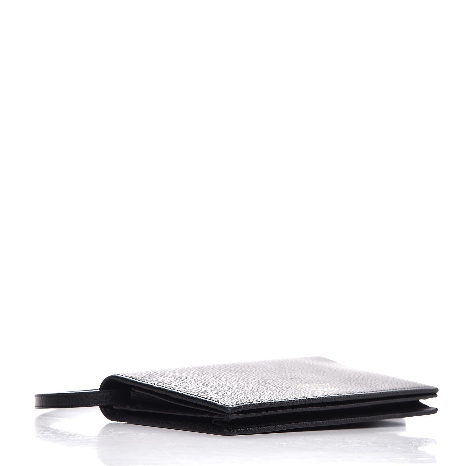 Gucci Dollar Calfskin Mini Swing Wallet Bag Black 4 of 11