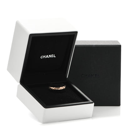 Chanel 18K Beige Gold Mini Coco Crush Ring 49 4.75 6 of 6