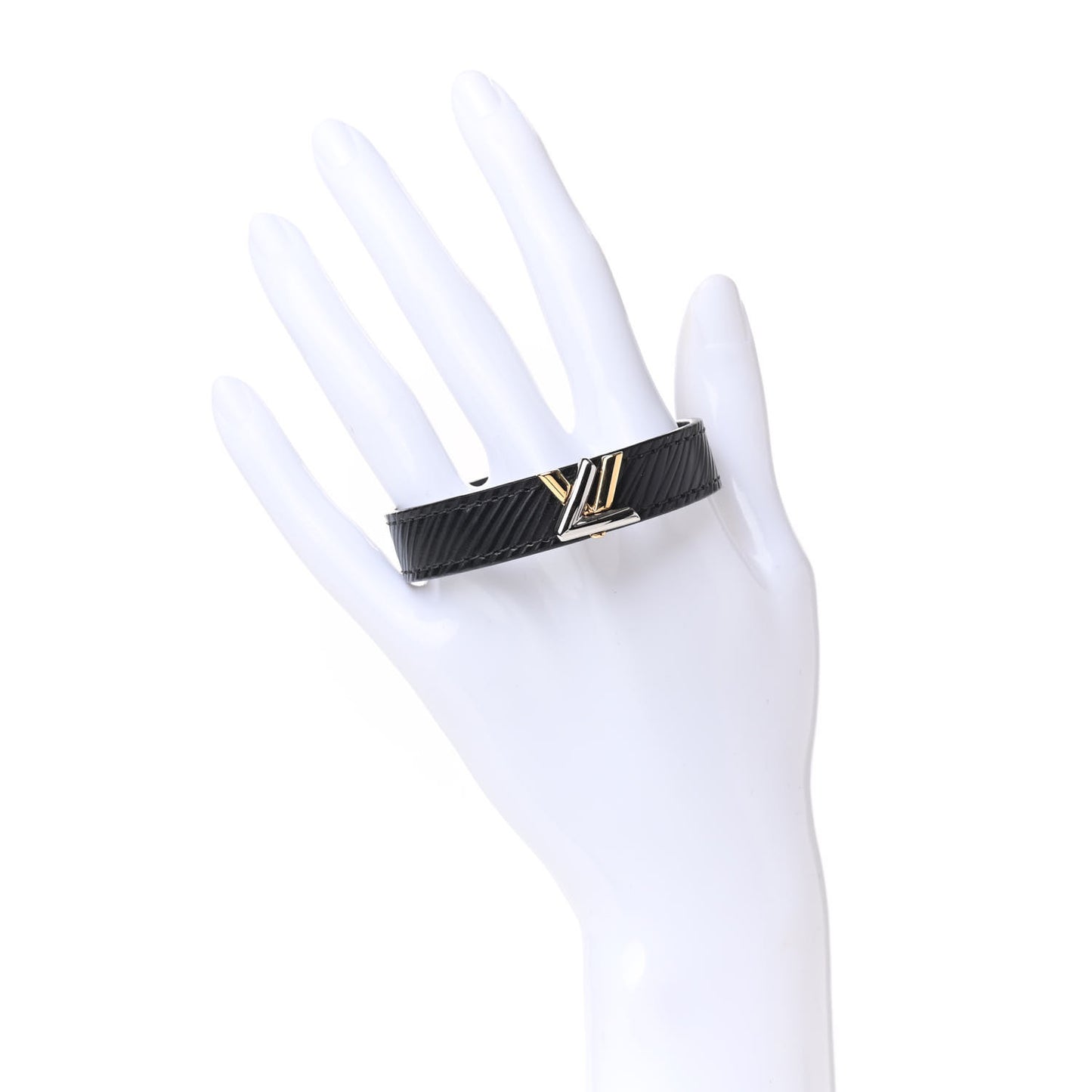 Epi Twist It Bracelet 17 Black